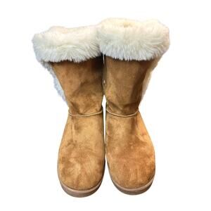 So Women's winter 9.5 chestnut Abigal Boots